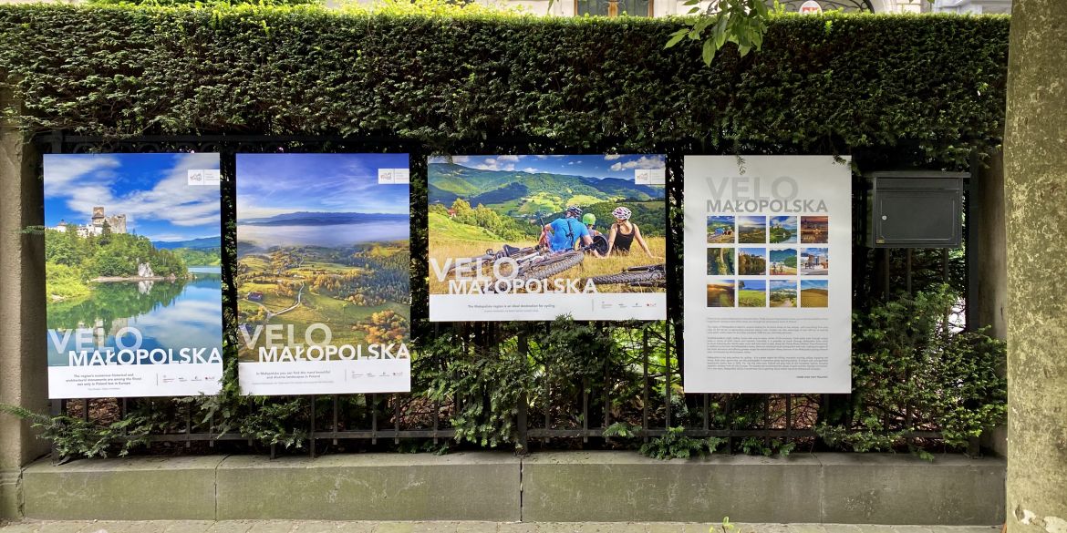 VeloMałopolska exhibition in Brussels
